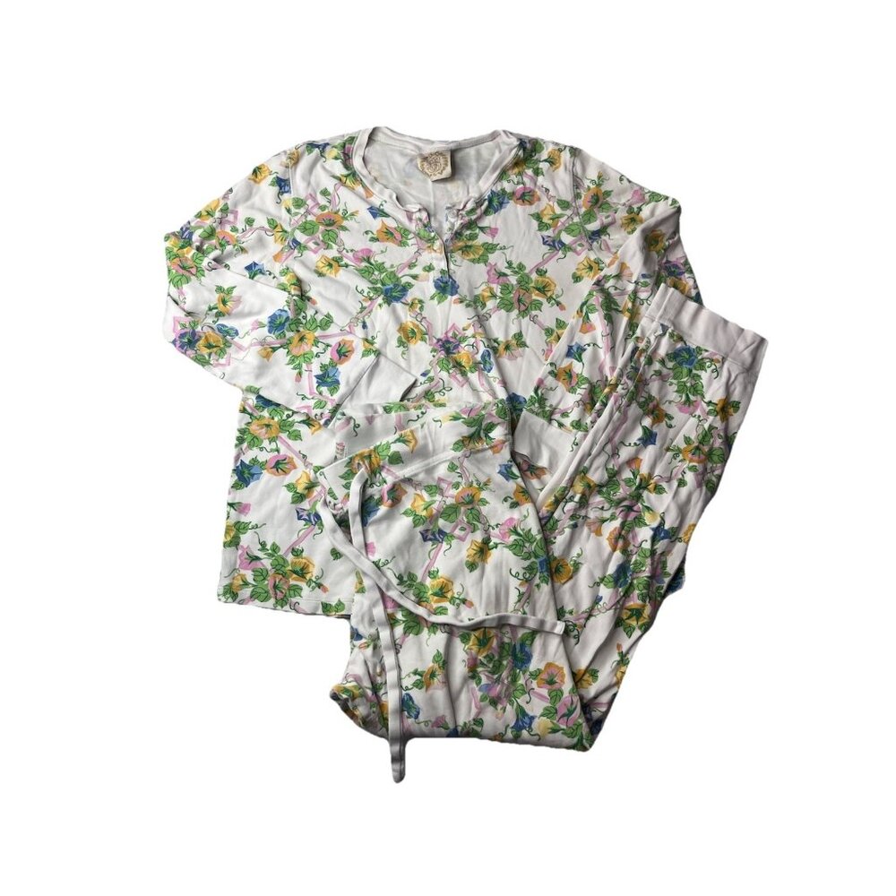 The Beaufort Bonnet Company Floral Pajama Set